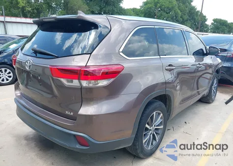 2017 Toyota Highlander Se/Xle из США, поврежденный, VIN 5TDKZRFH7HS223001